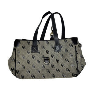 DOONEY & BOURKE Purse Bag Womens Silver Buckle Designer Satchel Bags Purses